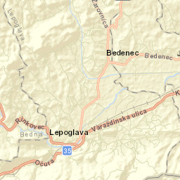 Lepoglava Street Map
