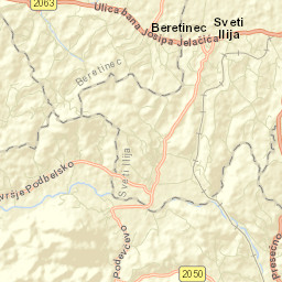 Beretinec Street Map