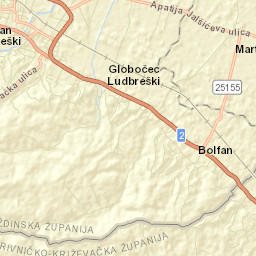 Grad Ludbreg Street Map