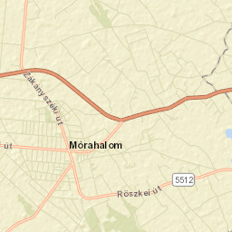 Mórahalom Street Map