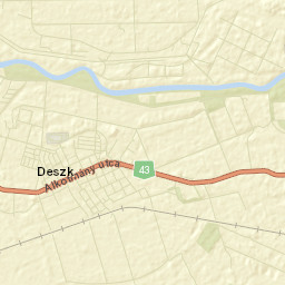 Deszk Street Map