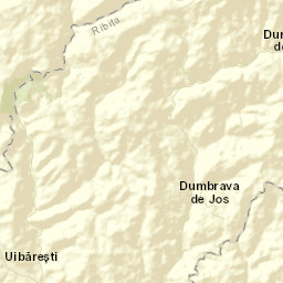 Comuna Ribiţa Street Map