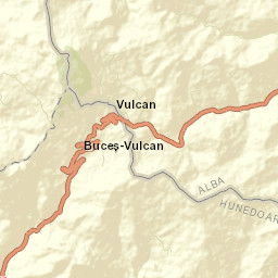 Comuna Ciuruleasa Street Map