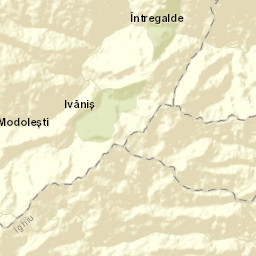 Intregalde Street Map