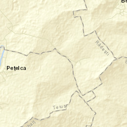 Comuna Rădeşti Street Map