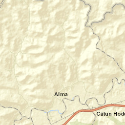 Comuna Alma Street Map