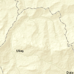 Comuna Ulieş Street Map