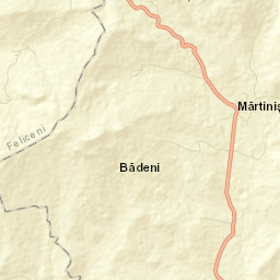 Mărtiniş Street Map
