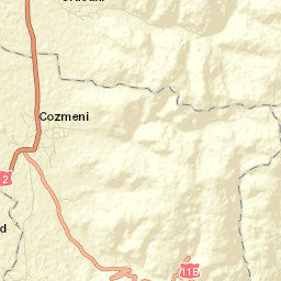 Cozmeni Street Map
