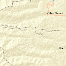 Valea Seacă Street Map