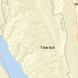 Comuna Tătărăşti Street Map