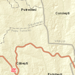 Coroieşti Street Map