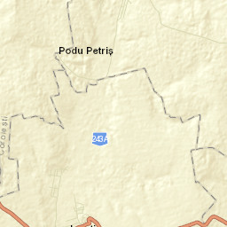 Comuna Ciocani Street Map