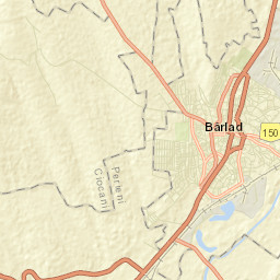 Municipiul Bârlad Street Map