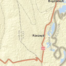 Rânzești Street Map