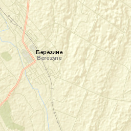 Berezyne Street Map