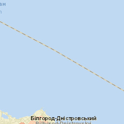 Bilhorod-Dnistrovskyi Street Map