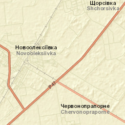 Novooleksiyivka Street Map