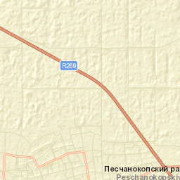 Peschanokopskoye Street Map