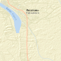 Yaksatovo Street Map