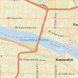 Pasco Street Map