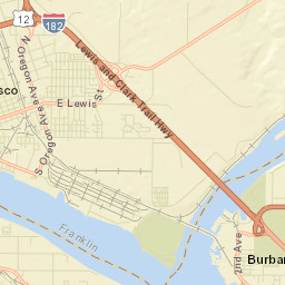 Burbank Street Map