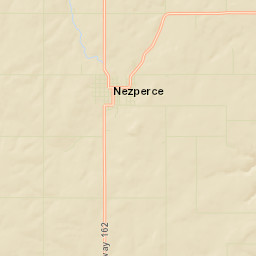 Nezperce Street Map
