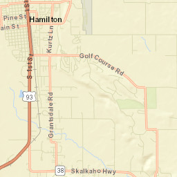 Hamilton Street Map