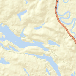 Lac-Simon Street Map