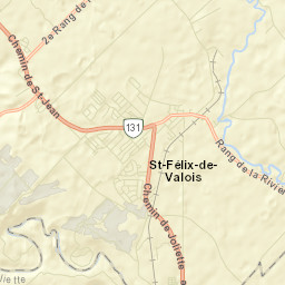 Saint-Félix-de-Valois Street Map