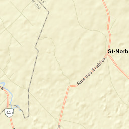 Saint-Norbert Street Map