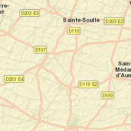 Sainte-Soulle Street Map