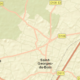 Saint-Georges-du-Bois Street Map