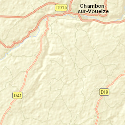 Chambon-sur-Voueize Street Map