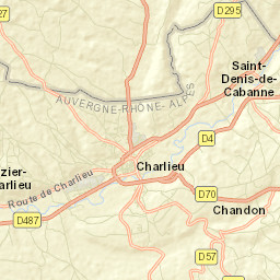 Saint-Denis-de-Cabanne Street Map