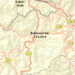 Belmont-de-la-Loire Street Map