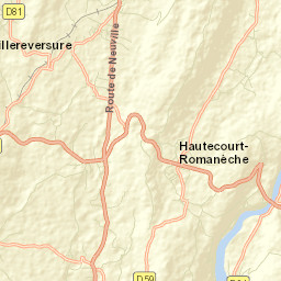 Villereversure Street Map