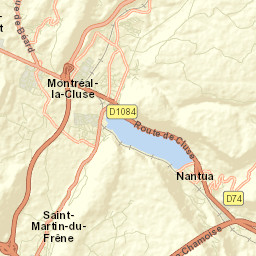 Saint-Martin-du-Frêne Street Map