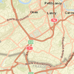 Plan-les-Ouates Street Map