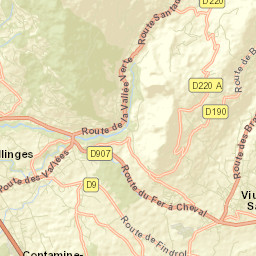 Viuz-en-Sallaz Street Map