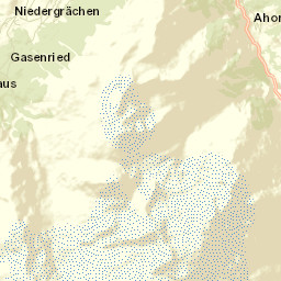 Visp District Street Map