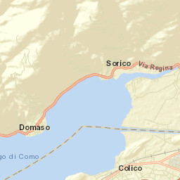 Domaso Street Map