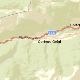 Corteno Golgi Street Map