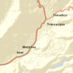 Transacqua Street Map