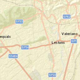 Lestans Street Map
