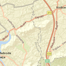 Zgornje Pirniče Street Map
