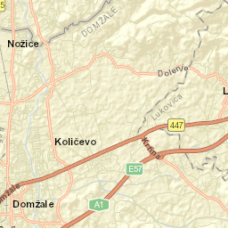 Preserje pri Radomljah Street Map