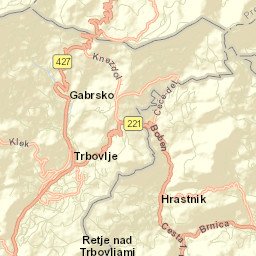 Hrastnik Street Map