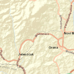 Remetinec Street Map
