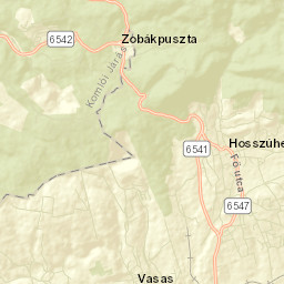 Hosszúhetény Street Map